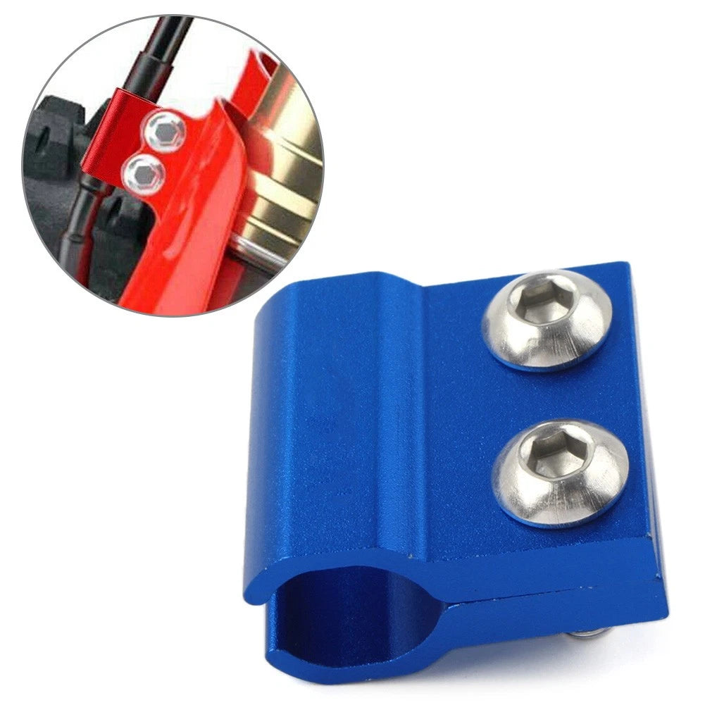 Front Brake Hose Clamp Line Holder Fit HONDA CRF125/ 250/ 450R/ X CRF150R Blue