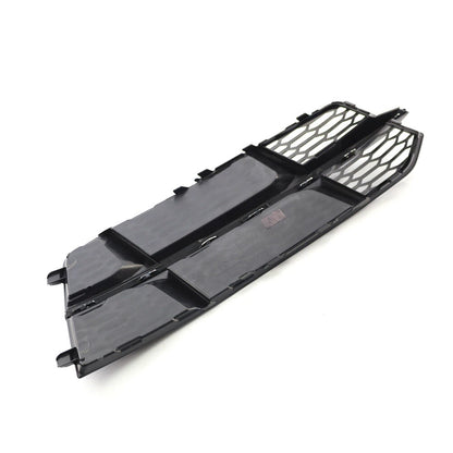 Left Front Bumper Lower Side Grille Fit Audi A6 C7 SLine 2014-2018 Black Chrome