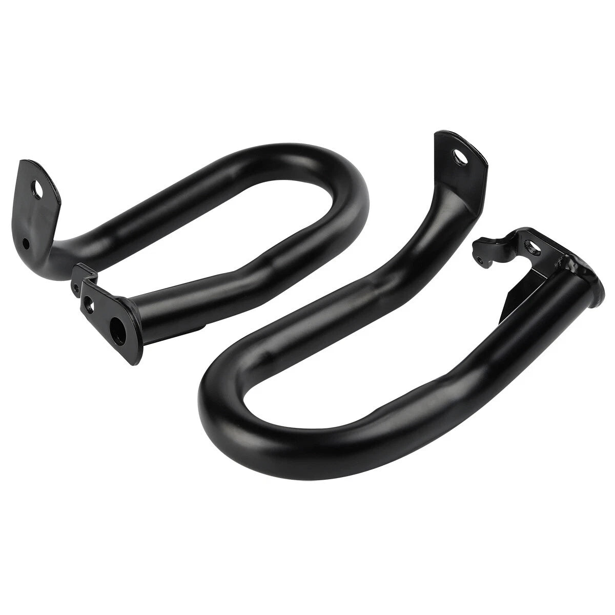 Front & Rear Black Engine Guards Crash Bars Fit For Honda 1800 GL1800 2001-2017