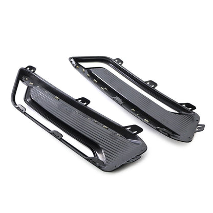 1 Pair Front Driving Fog Light Lamp Bezel For Chevrolet Impala 2014-20 USA