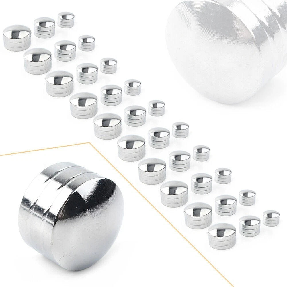 Inner 9mm-13mm Schrauben Motor Hex Drive Bolt Topper Caps Cover For Harley CNC