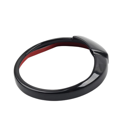 5" Gauge Visor Ring Speedometer Cover Black For Harley Road King Dyna Softail