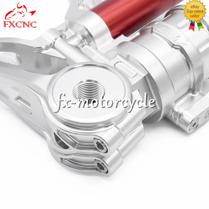 For Honda XADV750 2017-2026 Red Absorber Lower Shock Mount Support Base Aluminum