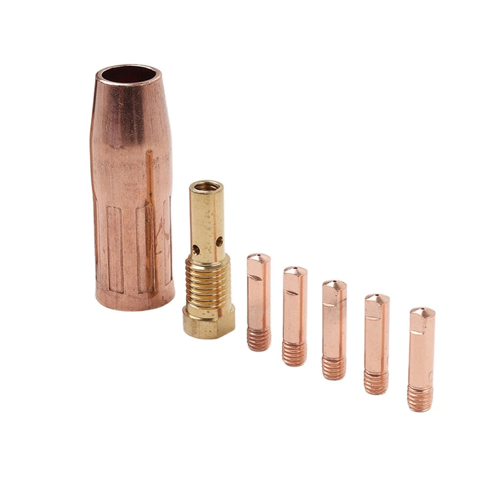 Flux Nozzle Tip Kit 7pcs For MIG 170 68885 97503 61888 57865