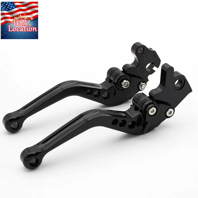 For Scram 411 2023 Adjustable Short Brake Clutch Levers Grips CNC