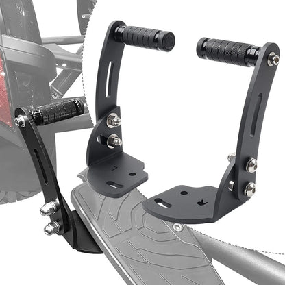 Black Highway FootPeg Adjustable Foot Rest Kit For Can Am Spyder F3 2015-2025