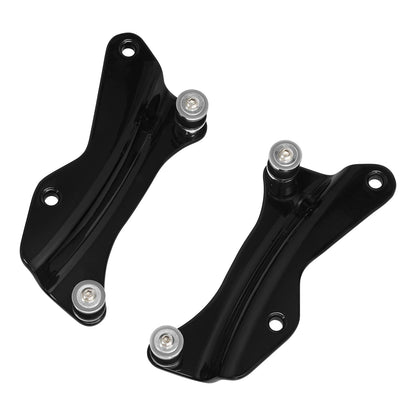 Black King Trunk Pad Mount Rack Docking Kit Fit For Harley Touring 2014-Up 2024