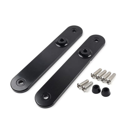 Front Turn Signal Relocation Mount For Harley Electra Street Glide Road King Blk