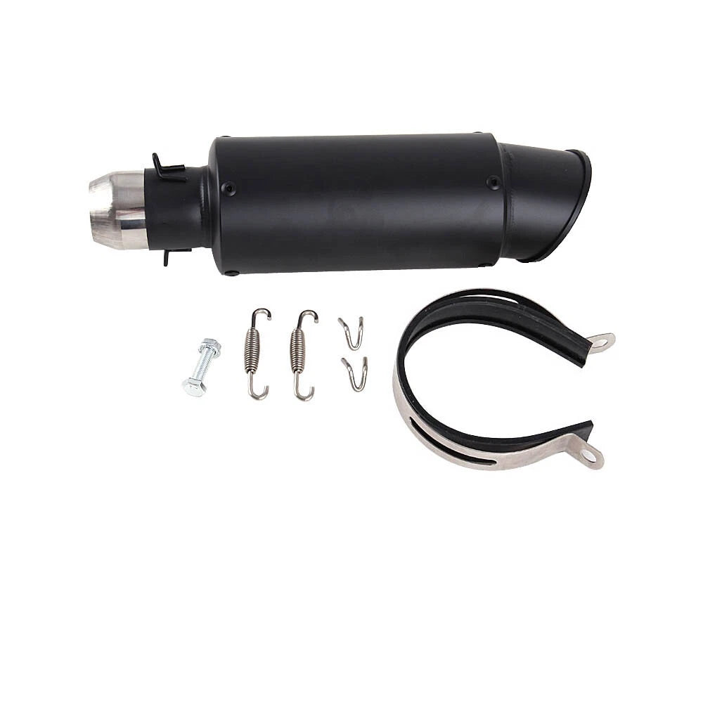 Motorcycle Exhaust Tail Pipe Can Slip on 38mm-51mm Universal For ATV Yamaha USA