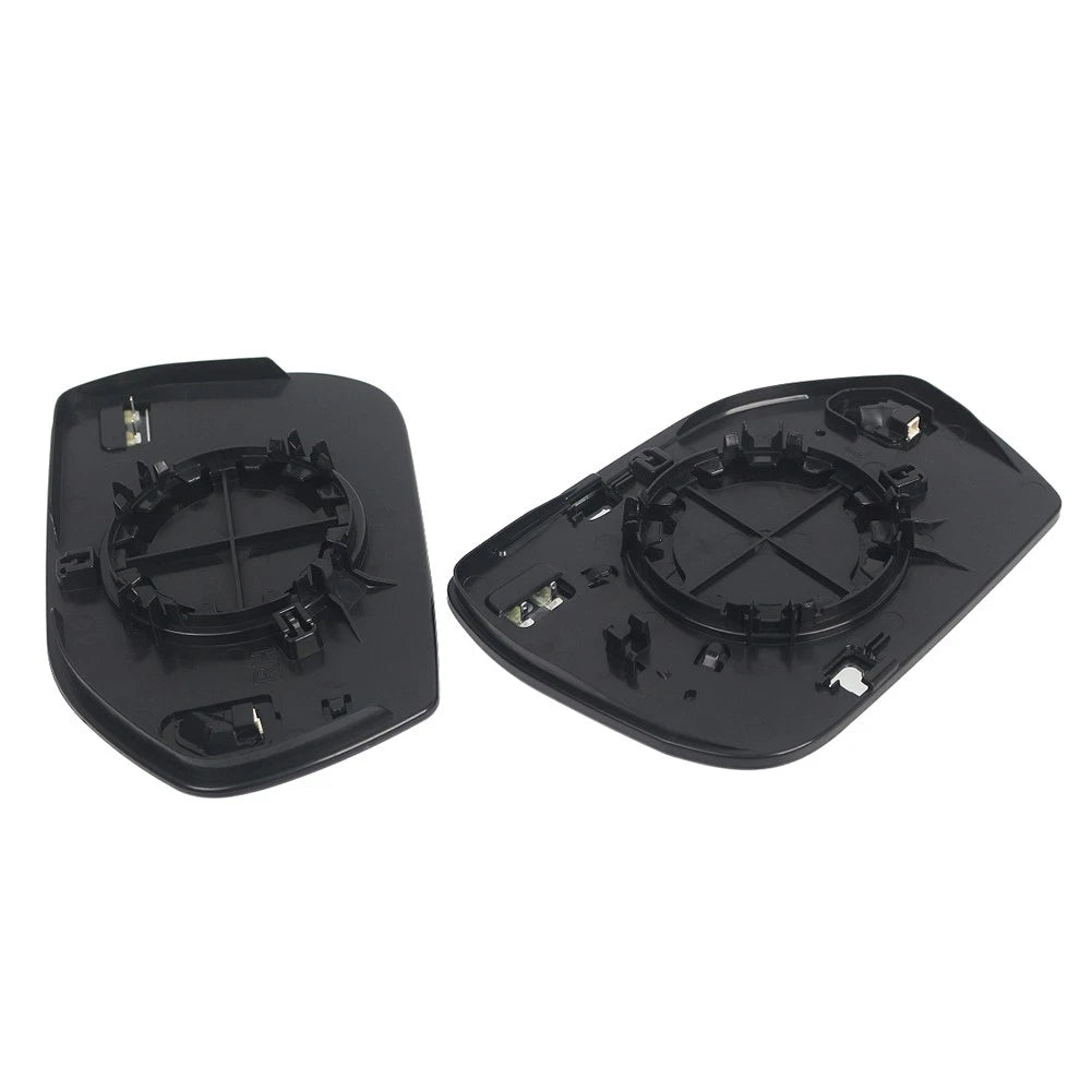 1 Pair Side Mirror Glass With Blind Spot Indicator For Ford Explorer 2020-2024
