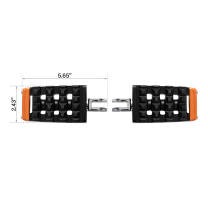 Diver Rider FootPegs Footrests Fit For Harley Softail Street Bob Low Rider 18-24