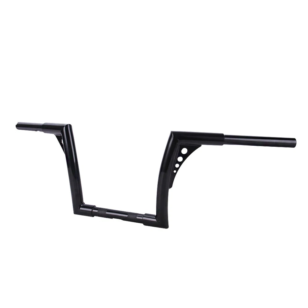 Black Custom 10" Rise Ape Hangers 1'' Handlebar For Harley FLST FXST Sportster
