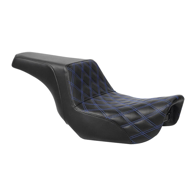 Driver Passenger Step-up Gel Seat Fit For Harley Dyna Super Wide Glide 06-17 16