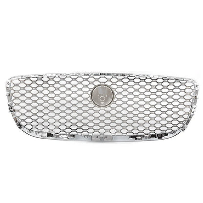 1 Pcs  Front Upper Mesh Grille Radiator Grill for Jaguar XJ 2016-2020 Chrome