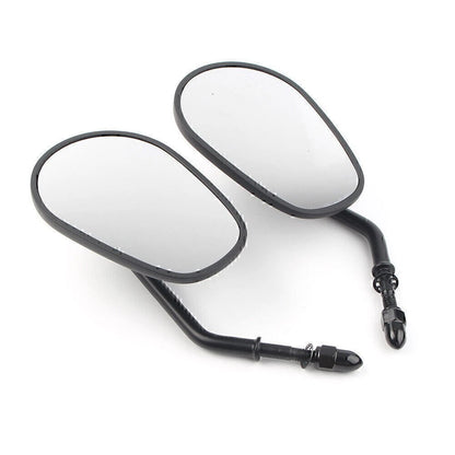 Rearview Mirror Side Mirror For Harley Dyna Iron 883 Fatboy Softail Sportster US