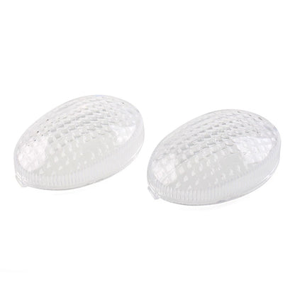 2x Motorcycle Turn Signal Light Lens Fit KAWASAKI EX250R NINJA 250R Vulcan Clear