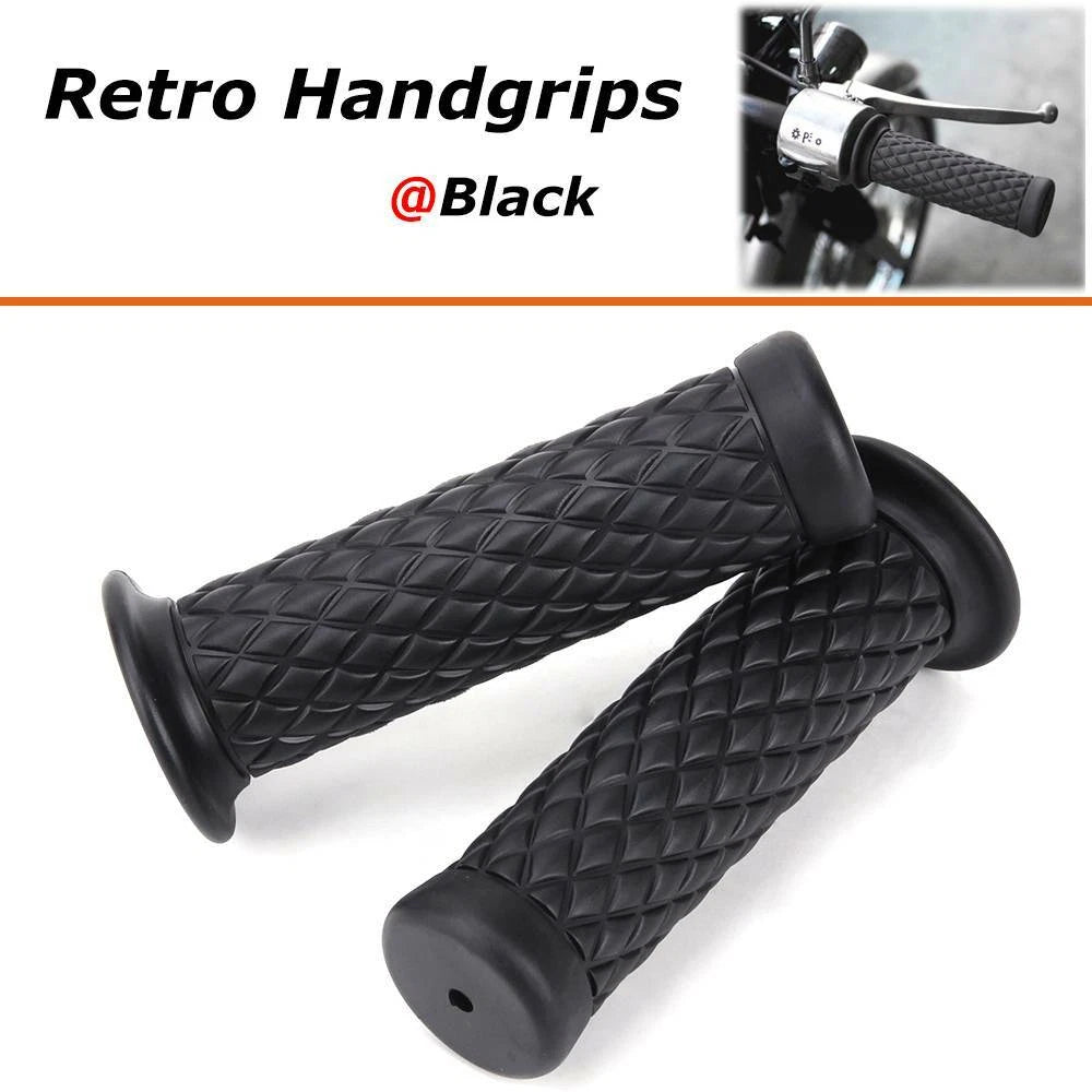 7/8"&1" 22MM Rubber Motorcycle Motorcross Hand Grip Handlebar For ATV Dirt Bike