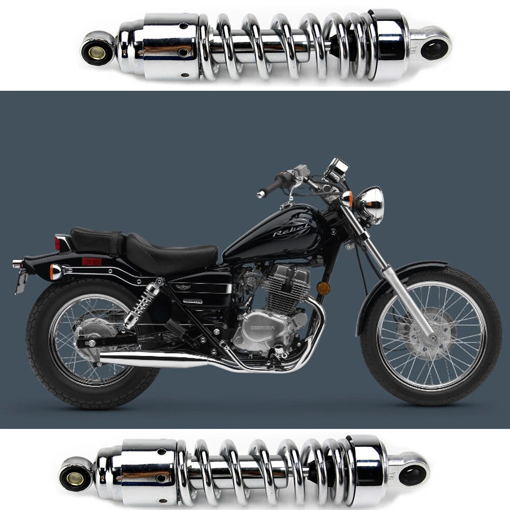 10.5" Rear Shocks Absorber Suspension  For Honda Rebel 250 CMX 250 1986-2016