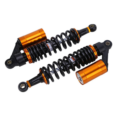 2x 13.5" 340mm Air Shocks Absorber Universal for Honda Yamaha Motorcycle ATV UTV