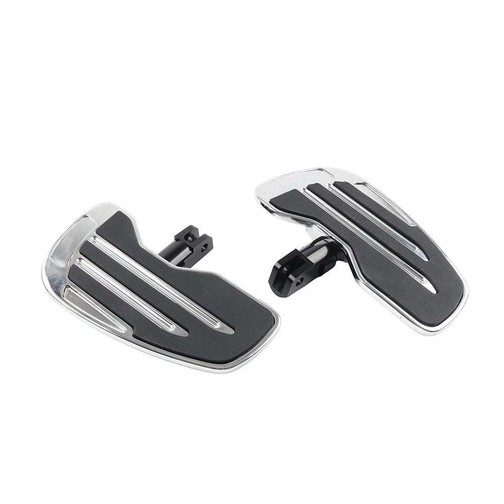 Front Rider Footboards Footpegs Pedals For Honda Gold Wing GL1800 2001-2024