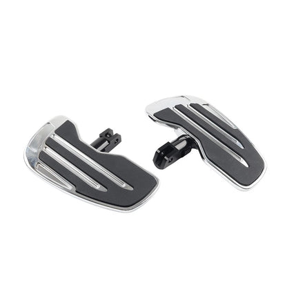 Front Rider Footboards Footpegs Pedals For Honda Gold Wing GL1800 2001-2024