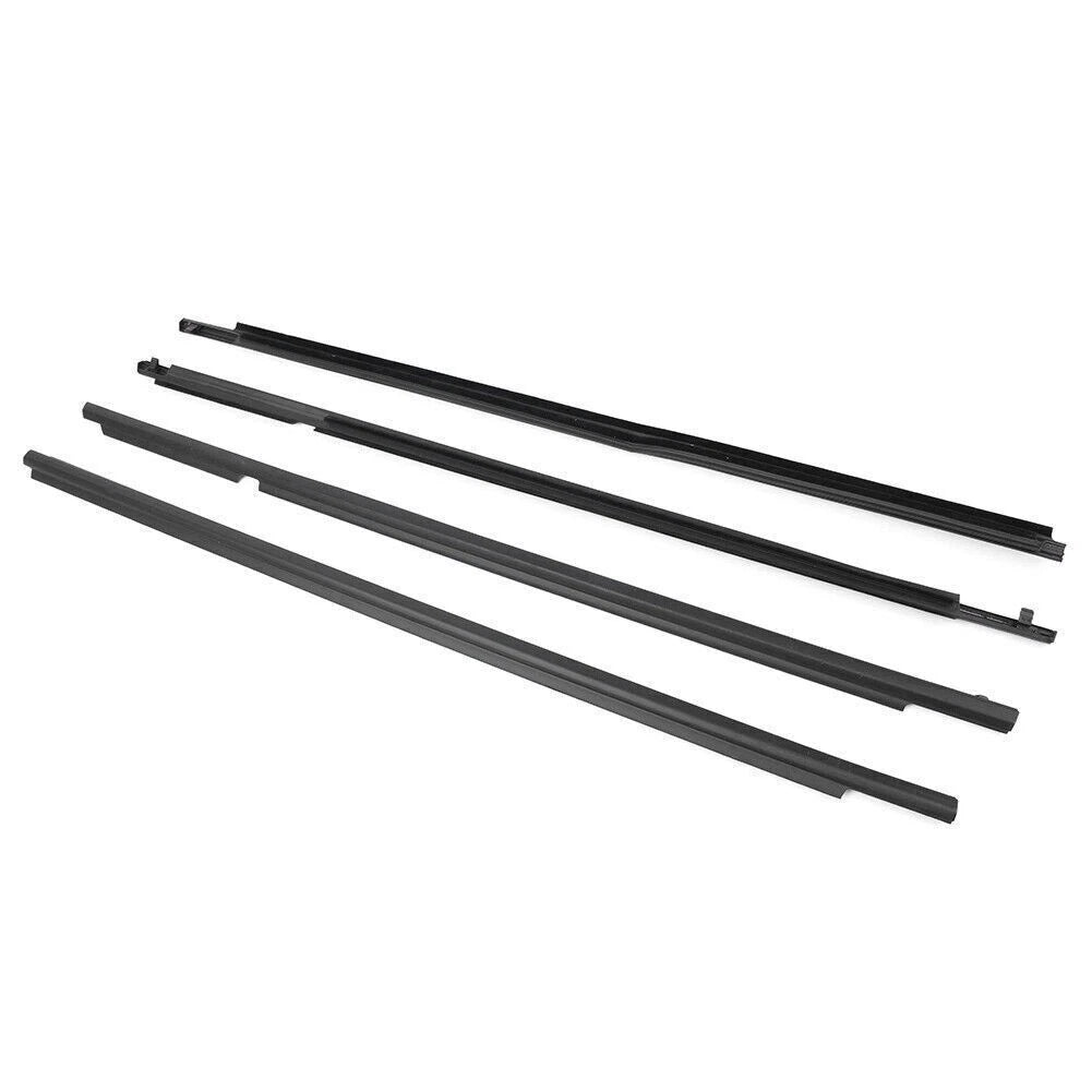 4X Weatherstrip Window Moulding Trim Seal Belt for Toyota Corolla 2009-2012 USA
