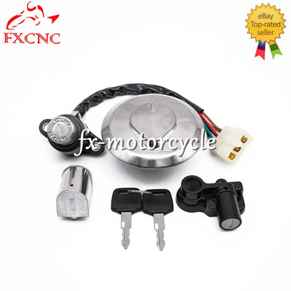 For Honda CMX250 (REBEL)1985-2014 Ignition Switch Gas Cap Fuel Tank Seat Key Set