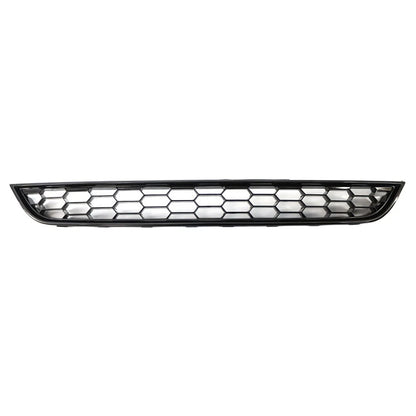 Front Bumper Lower Honeycomb Grille Glossy Black For Ford Fiesta 2013-2017