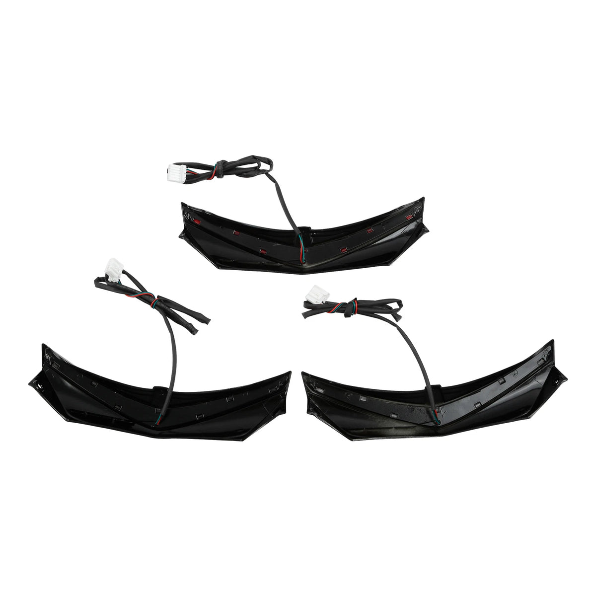 Rear Fender Tip Run Brake Vertical LED Light For Honda GL1800 12-17 F6B 13-2017