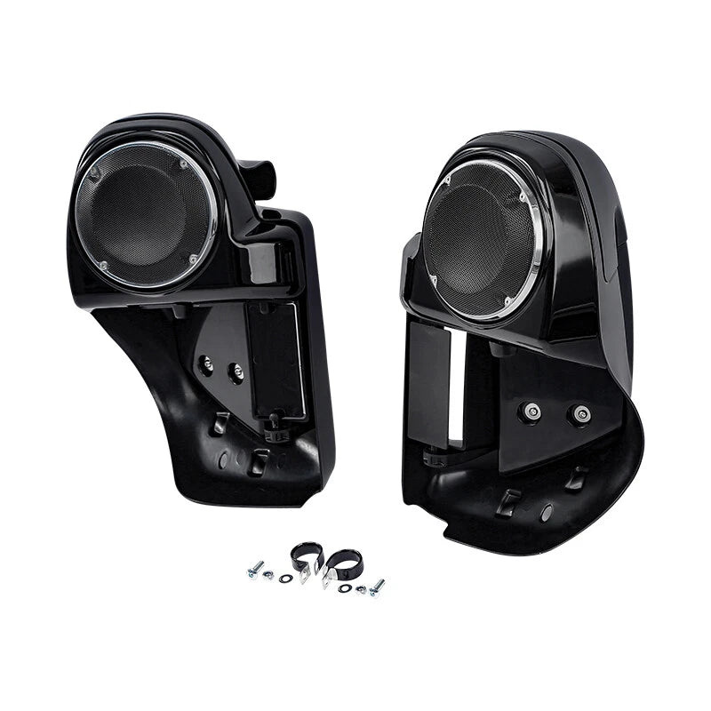 Lower Vented Fairing 6.5" Speakers Engine Guard Bar For Harley Road Glide 14-24