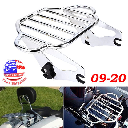Tour Pak Two Up Luggage Rack For Harley Road King Electra Street Glide 2009-2022