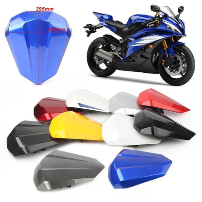Rear Pillion Passenger Cowl Seat Back Cover For Yamaha YZF R6 06-2007 Black
