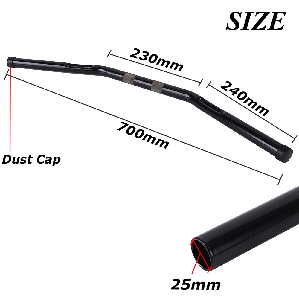 1'' Drag Bars Motorcycle Custom Handlebar For Harley Sportster 1200 Softail Dyna