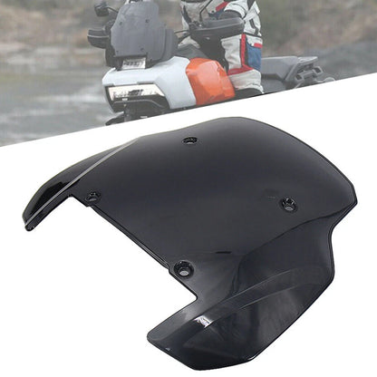 For PAN AMERICA 1250 S 21 Windshield Windscreen Front Deflector Protector Black