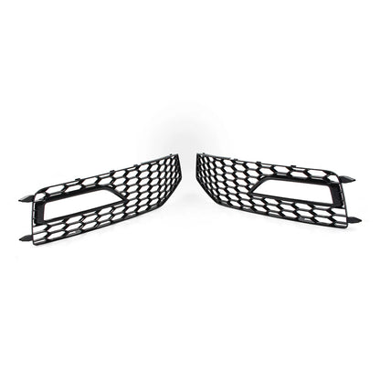 For Audi A4 B8.5 S4 RS4 2013-2015 Front Bumper Grille Cover Honeycomb US