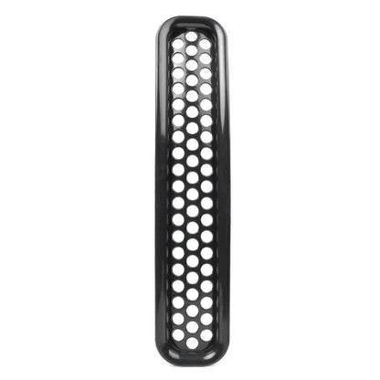 Front Grille Cover Insert Mesh Grill Black For Jeep Wrangler TJ 1997 1998 - 2006