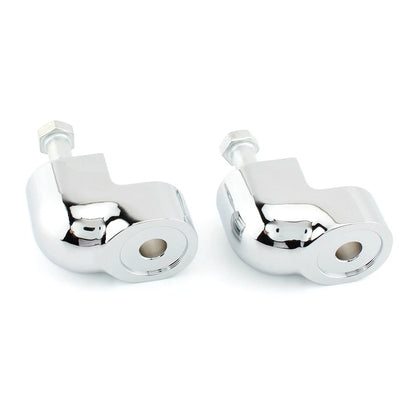 Handlebar Riser Bar Clamp Bars Kit Motorcycle For Honda VTX1300C 2004-07 Chrome