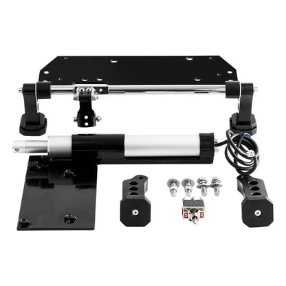 Electric Center Stand &Air Ride Suspension Tank Fit For Harley Road Glide 17-Up