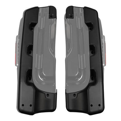 4" Matte Black Saddlebags Extensions Fit For Harley Street Road Glide King 14-23