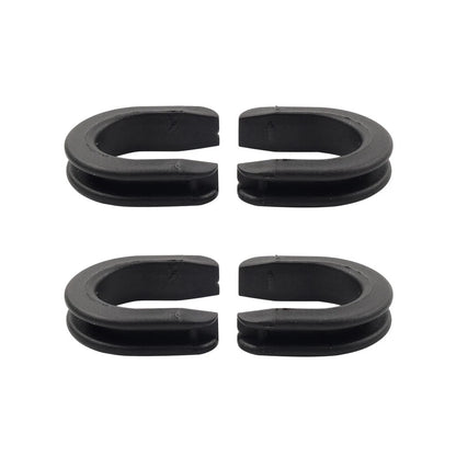 2 Pair 52682-09 Sissy Bar Luggage Rack Side Mounting Grommet For Harley Models