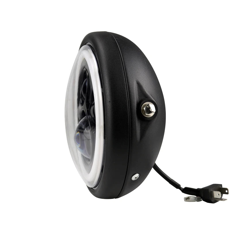 7" Inch headlight Round Motorcycle Headlight Headlamp Housing Bucket Universal