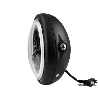 7" Inch headlight Round Motorcycle Headlight Headlamp Housing Bucket Universal