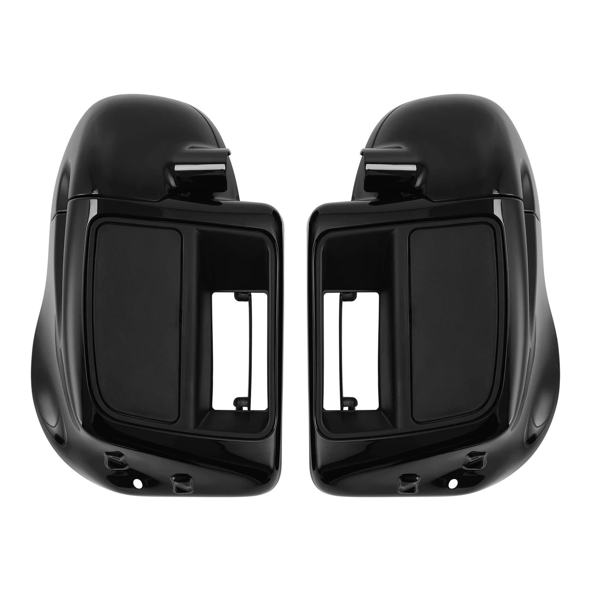 Lower Vented Fairing + 6.5"Speaker Box Pod Fit For Harley Touring Glide FL 14-24