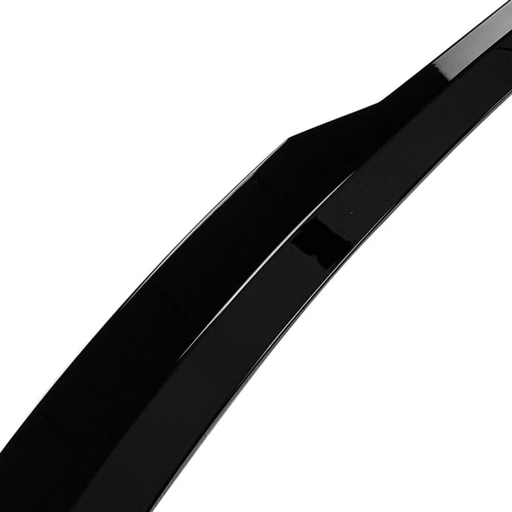 1x ABS Rear Roof Spoiler Window Wing Black For Volkswagen VW Golf 8 MK8 2020-21