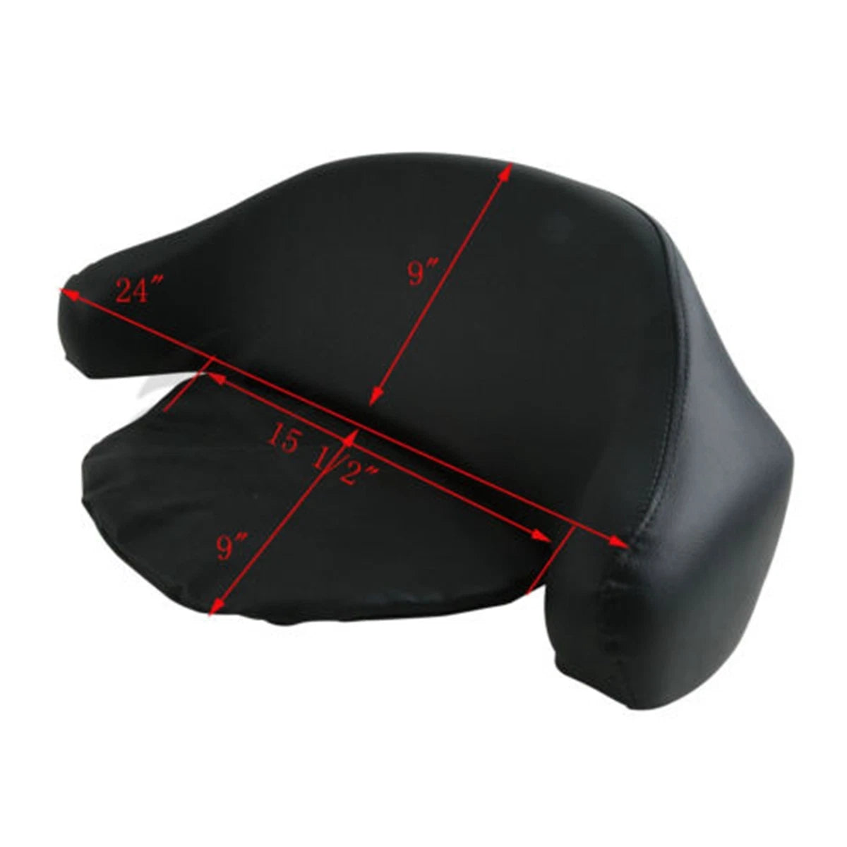 Chopped Pack Trunk Rack Fit For Harley Touring Street Road Glide 1997-2013