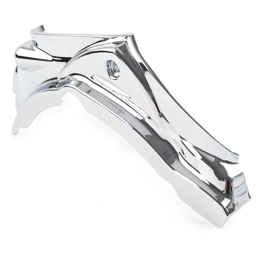 1pc Motorcycle Chrome Cylinder Base Side Cover For Harley Softail 2007-2017