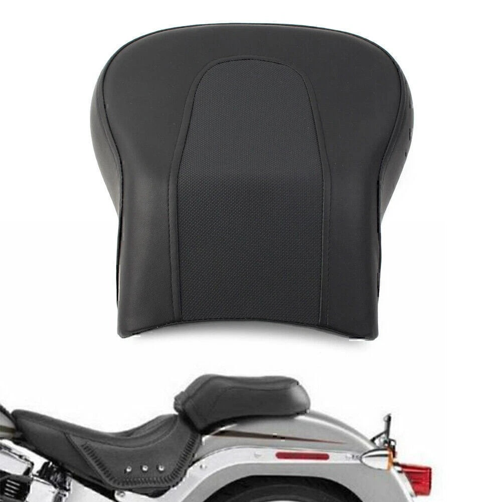Rear Passenger Seat Pillion Black Fit For Harley FLSTF FatBoy 2008-2014 US