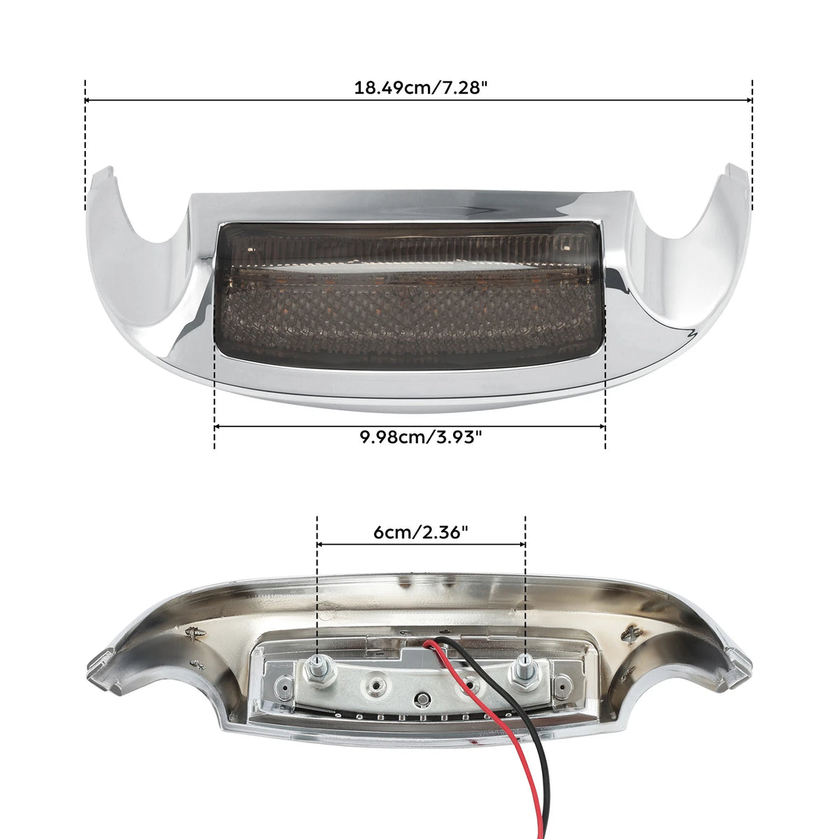 Front Fender Tip Smoke Lens For Harley Electra Tri Glide Ultra Limited 14-23 22