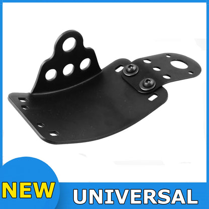 Side Mount License Plate Bracket Motorcycle Tail Light Holder For Harley Bobber