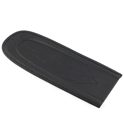 Rear Flame Fender Bib Skin Solo Seat For Harley Dyna Street Bob 2006-2017 Black